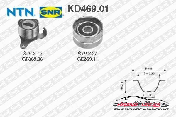 Achat de SNR KD469.01 Kit de distribution pas chères