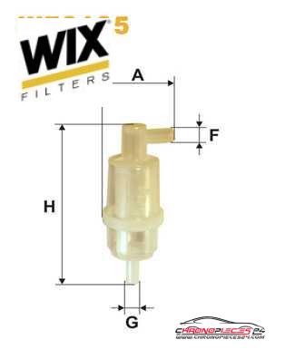Achat de WIX FILTERS WF8125 Filtre à carburant pas chères