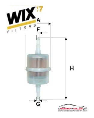 Achat de WIX FILTERS WF8127 Filtre à carburant pas chères