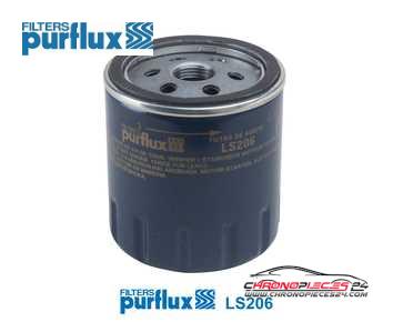 Achat de PURFLUX LS206 Filtre à huile pas chères