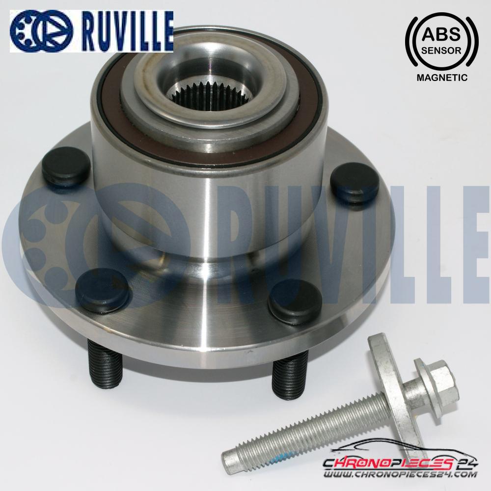 Achat de RUVILLE 221142 Kit de roulements de roue pas chères
