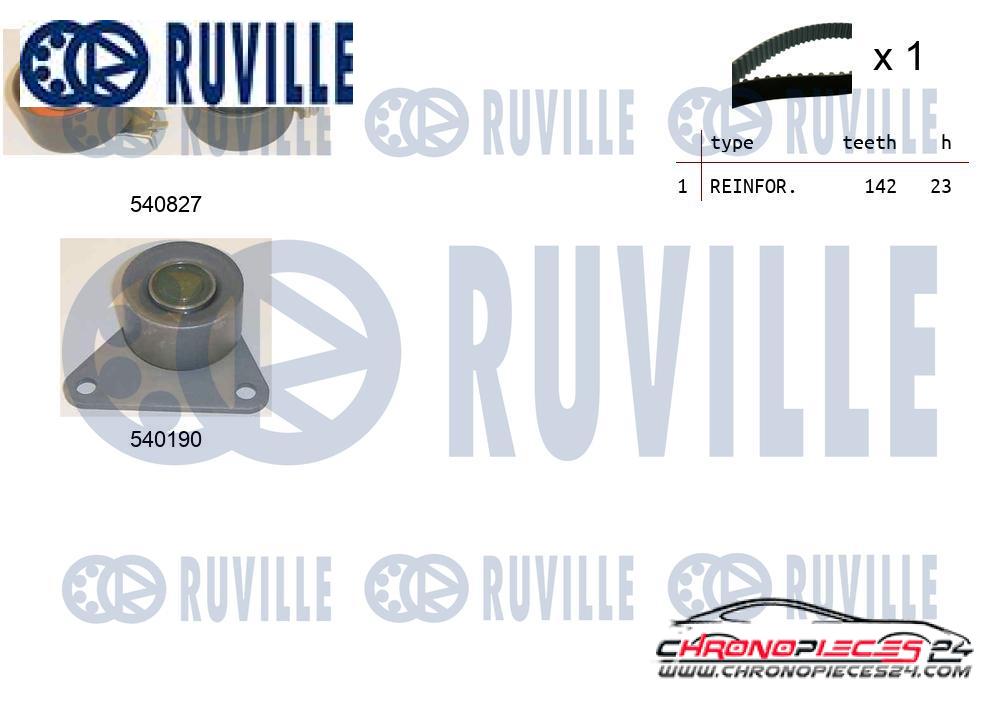 Achat de RUVILLE 550110 Kit de distribution pas chères
