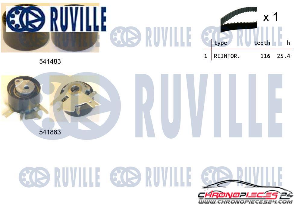 Achat de RUVILLE 550296 Kit de distribution pas chères