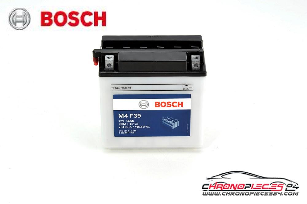 Achat de BOSCH 516015016A514 Batterie de démarrage Motocyclette standard 12V 16Ah 200A pas chères