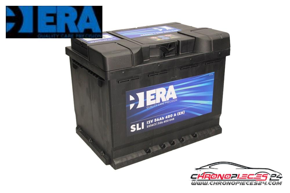 Achat de ERA S55613 Batterie de démarrage standard 12V 56Ah 480A pas chères