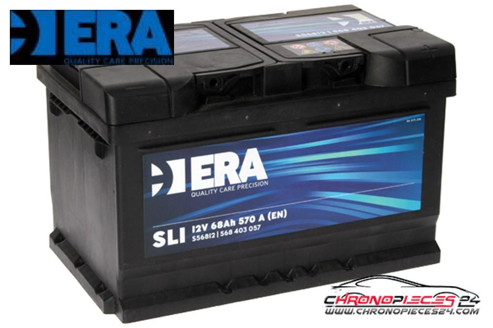 Achat de ERA S56812 Batterie de démarrage standard 12V 68Ah 570A pas chères