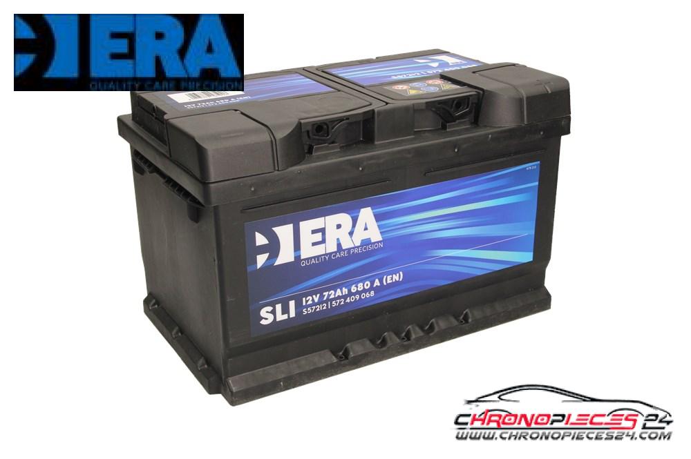 Achat de ERA S57212 Batterie de démarrage standard 12V 72Ah 680A pas chères