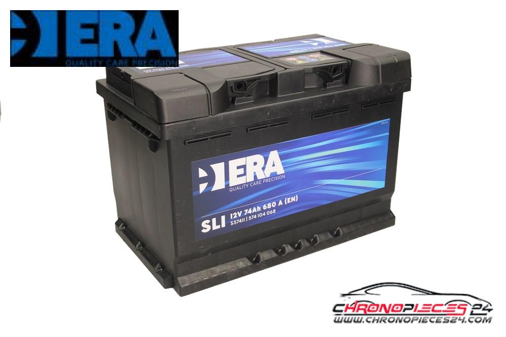 Achat de ERA S57411 Batterie de démarrage standard 12V 74Ah 680A pas chères