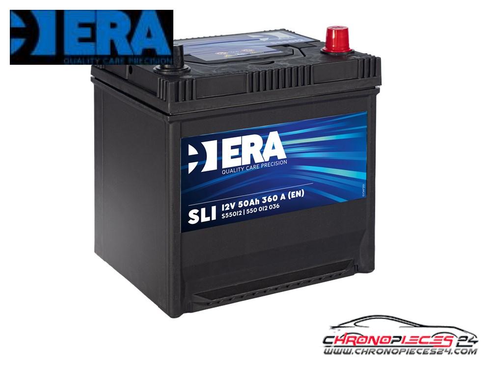 Achat de ERA S55012 Batterie de démarrage standard 12V 50Ah 360A pas chères
