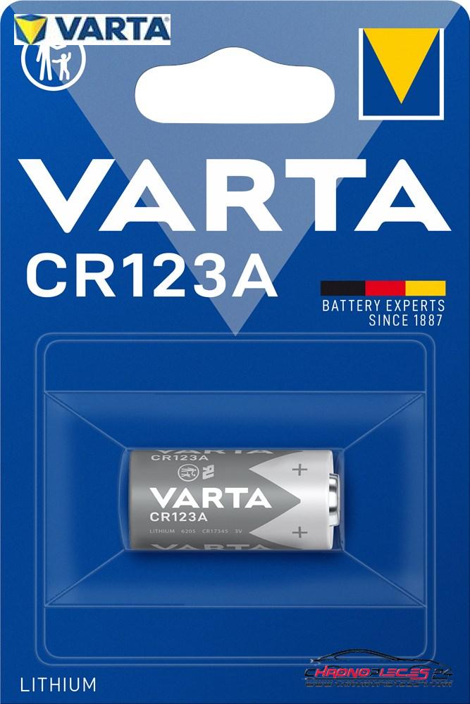 Achat de VARTA CR123A Photocellule Lithium CR123 pas chères