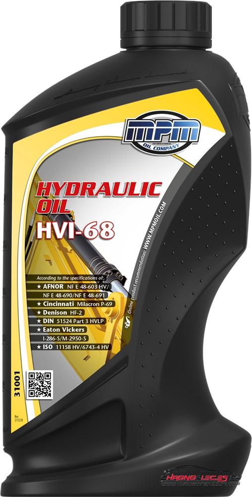 Achat de MPM 31001 Huile hydraulique HVI Hydraulic Oil HVI 68 1l Flacon pas chères