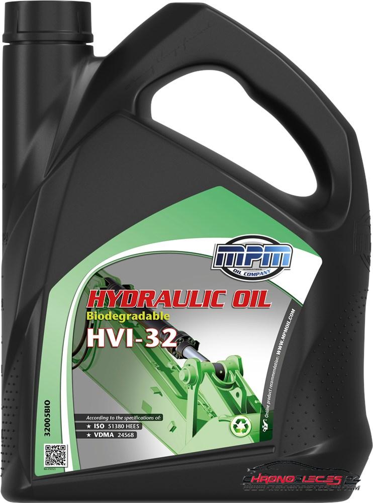 Achat de MPM 32005BIO Huile hydraulique HVI Biodegradable Hydraulic Oil HVI 32 5l Jerrycan pas chères