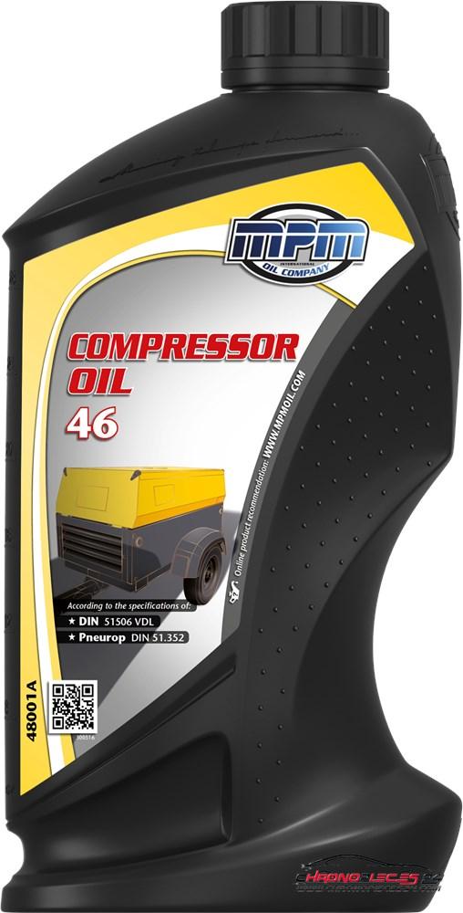 Achat de MPM 48001A Huile de compresseur Compressor Oil 46 1l pas chères
