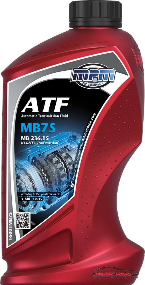 Achat de MPM 16001MB7S Huile de transmission synthétique ATF MB7S 1l pas chères
