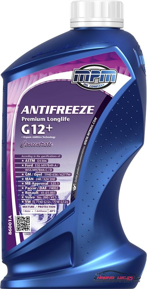 Achat de MPM 86001A Antigel Antifreeze Premium Longlife G12+ Concentrate 1l Flacon pas chères