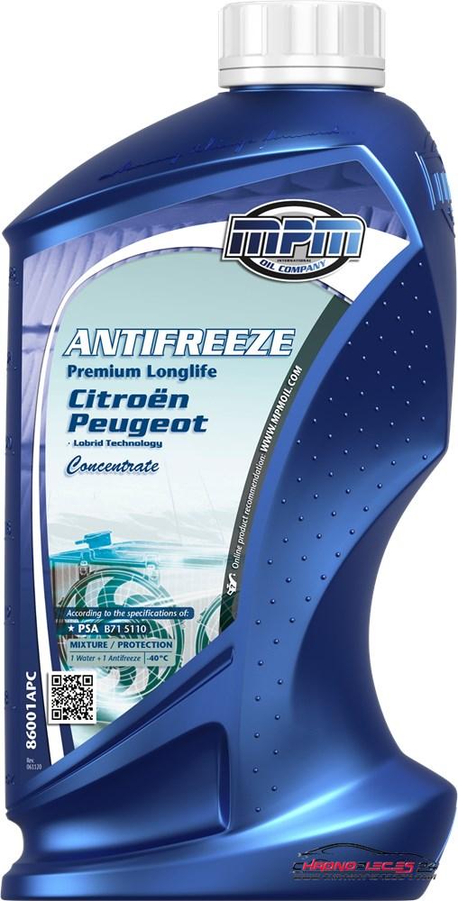 Achat de MPM 86001APC Antigel Antifreeze Premium Longlife Citroën / Peugeot concentrate 1l Flacon pas chères