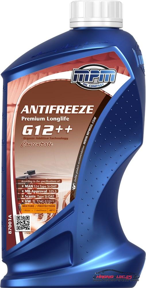 Achat de MPM 87001A Antigel Antifreeze Premium Longlife G12++ Concentrate 1l Flacon pas chères