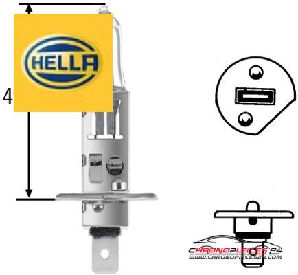 Achat de HELLA 8GH 002 089-153 Ampoule HIGH WATTAGE ONLY FOR OFFROAD APPLICATION / NON ECE pas chères