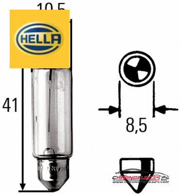Achat de HELLA 8GM 002 091-131 Ampoule STANDARD pas chères