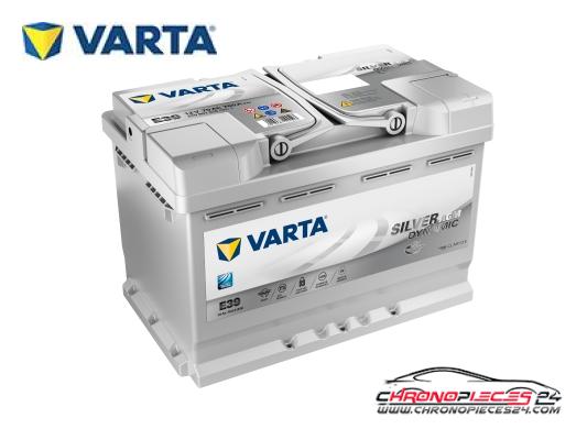 Achat de VARTA 570901076J382 Batterie de démarrage SILVER dynamic AGM pas chères