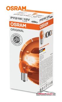 Achat de OSRAM 7507 Lampe stop/signalisation 12V PY21W original 10p. boîte pas chères