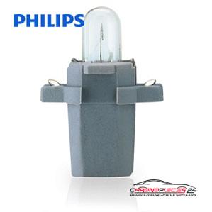 Achat de PHILIPS 13597CP Lampe bax 24V BAX8,3s 1,2 Watt Gris 10p. pas chères
