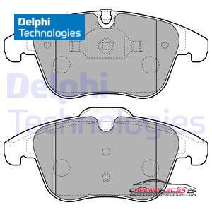 Achat de DELPHI LP2165 Kit de plaquettes de frein, frein à disque pas chères