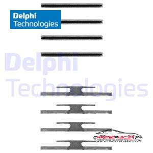 Achat de DELPHI LX0035 Kit d'accessoires, plaquette de frein à disque pas chères