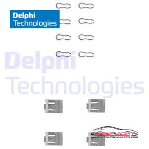 Achat de DELPHI LX0075 Kit d'accessoires, plaquette de frein à disque pas chères