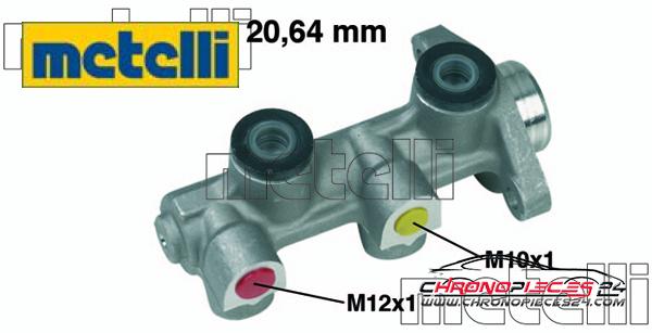 Achat de METELLI 05-0224 Maître-cylindre de frein pas chères