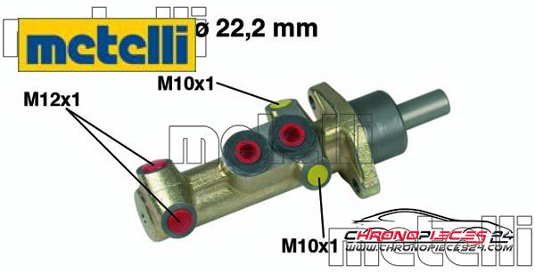 Achat de METELLI 05-0417 Maître-cylindre de frein pas chères