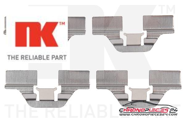 Achat de NK 7947211 Kit d'accessoires, plaquette de frein à disque pas chères