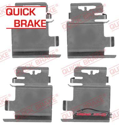 Achat de QUICK BRAKE 109-0142 Kit d'accessoires, plaquette de frein à disque  pas chères