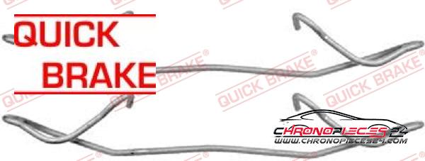 Achat de QUICK BRAKE 109-1180 Kit d'accessoires, plaquette de frein à disque  pas chères