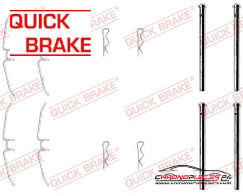Achat de QUICK BRAKE 109-0901 Kit d'accessoires, plaquette de frein à disque  pas chères