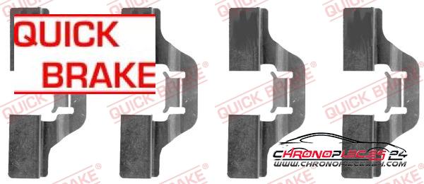 Achat de QUICK BRAKE 109-1211 Kit d'accessoires, plaquette de frein à disque  pas chères