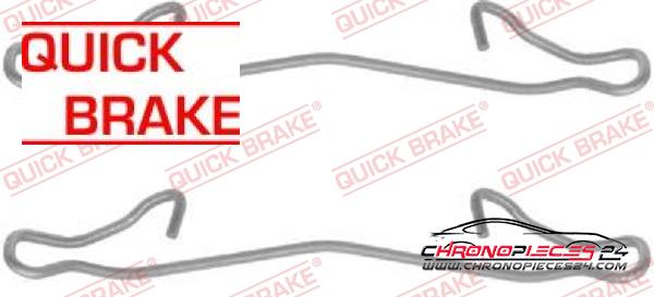 Achat de QUICK BRAKE 109-1121 Kit d'accessoires, étrier de frein pas chères