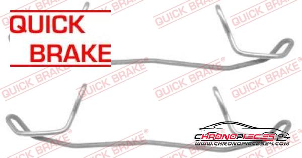 Achat de QUICK BRAKE 109-1123 Kit d'accessoires, plaquette de frein à disque  pas chères