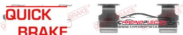 Achat de QUICK BRAKE 109-1673 Kit d'accessoires, plaquette de frein à disque  pas chères