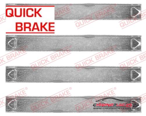 Achat de QUICK BRAKE 109-1857 Kit d'accessoires, plaquette de frein à disque  pas chères