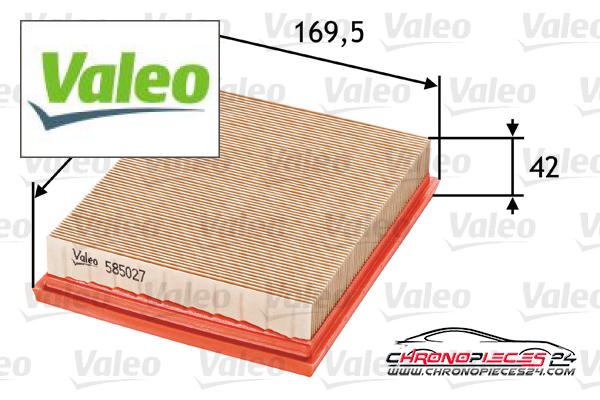 Achat de VALEO 585027 Filtre à air pas chères