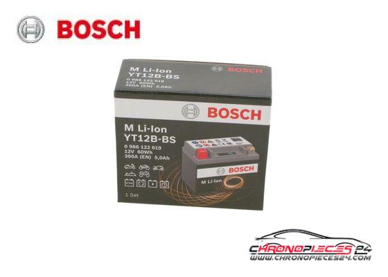 Achat de BOSCH 0 986 122 619 Batterie de démarrage Ions lithium pas chères