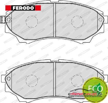 Achat de FERODO FDB1817 Kit de plaquettes de frein, frein à disque pas chères