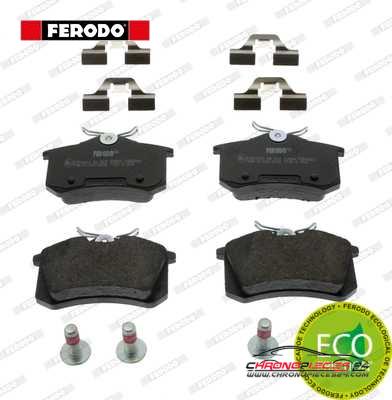 Achat de FERODO FDB4260 Kit de plaquettes de frein, frein à disque pas chères