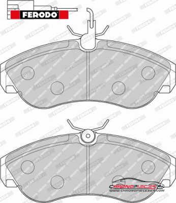 Achat de FERODO FVR1397 Kit de plaquettes de frein, frein à disque pas chères