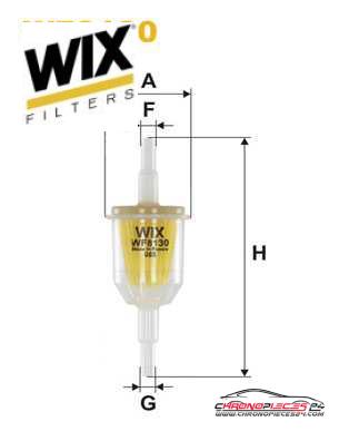 Achat de WIX FILTERS WF8130 Filtre à carburant pas chères