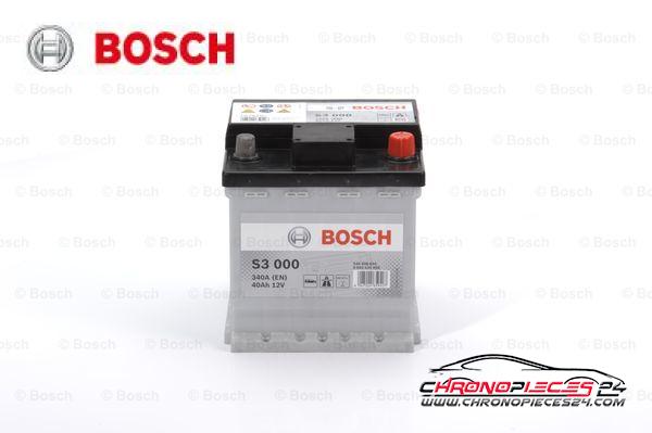 Achat de BOSCH 0 092 S30 000 Batterie de démarrage standard 12V 40Ah 340A pas chères