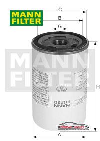 Achat de MANN-FILTER LB 1374/2 Filtres , air comprime pas chères