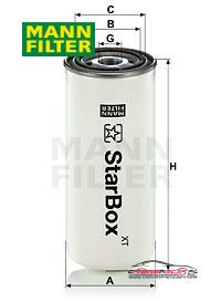 Achat de MANN-FILTER LB 962/50 Filtres , air comprime pas chères