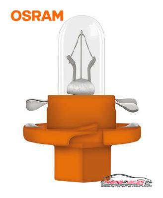 Achat de OSRAM 2473MFX6 Lampe bax 12V bx8,4d 1,1 watt orange pastel 10p. pas chères